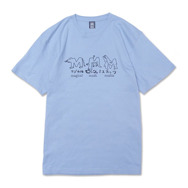本日限定値下げ！マジカルモッシュミスフィッツ＋ベンチャー　トラック MAGICAL MOSH MISFITS】あにまるTEE blue マジカルモッシュミス
