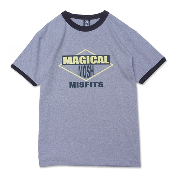 【MAGICAL MOSH MISFITS】MMM BOYS TEE gray/black　マジカルモッシュミスフィッツ Tシャツ SKATEBOARD