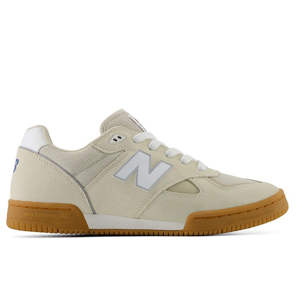 【NEW BALANCE NUMERIC】Tom Knox NM600 カラー：angora whith white(CRM)　ニューバランス ヌメリック クルキッド トム・ノックス スケートボード スケボー シューズ 靴 スニーカー SKATEBOARD SHOES