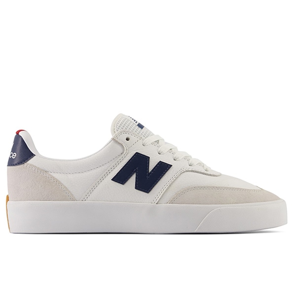 【NEW BALANCE NUMERIC】340 カラー：white with nb navy(WVS)　ニューバランス ヌメリック スケートボード スケボー シューズ 靴 スニーカー SKATEBOARD SHOES