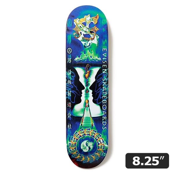 【Evisen】ZEN-AKU VASE 8.25インチ エビセン スケートボード スケボー デッキ SKATEBOARD DECK