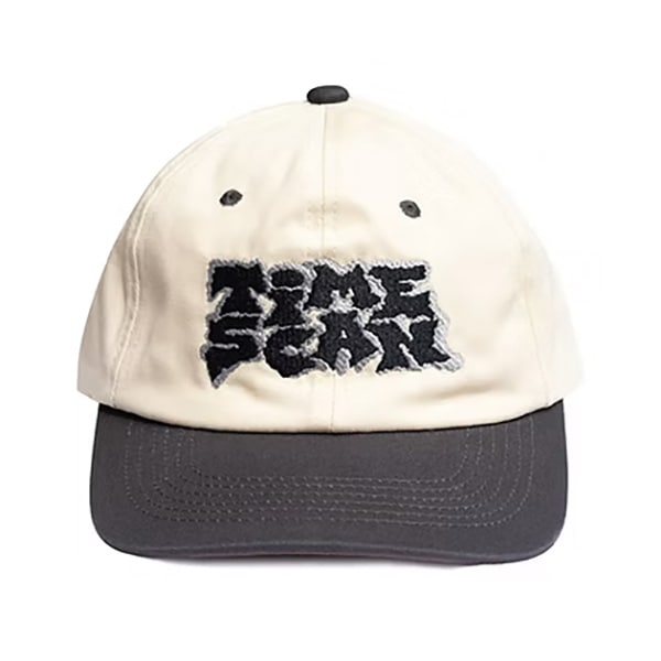【TIME SCAN】CLASSIC TAG CAP off white タイムスキャン キャップ スケートボード スケボー SKATEBOARD