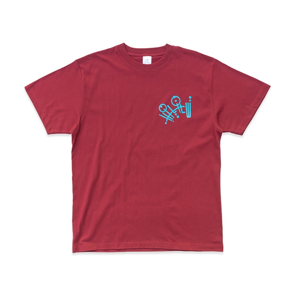 【hi-lite】LOGO TEE burgundy ハイライト Tシャツ スケートボード スケボー SKATEBOARD