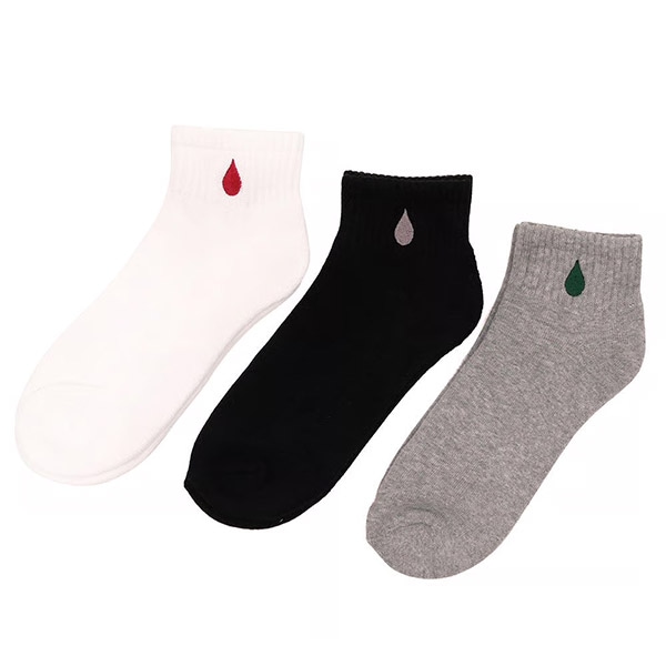 【COLOR COMMUNICATIONS】SOCKS / DRIP EMB MID カラーコミュ二ケーションズ 靴下 スケートボード スケボー SKATEBOARD