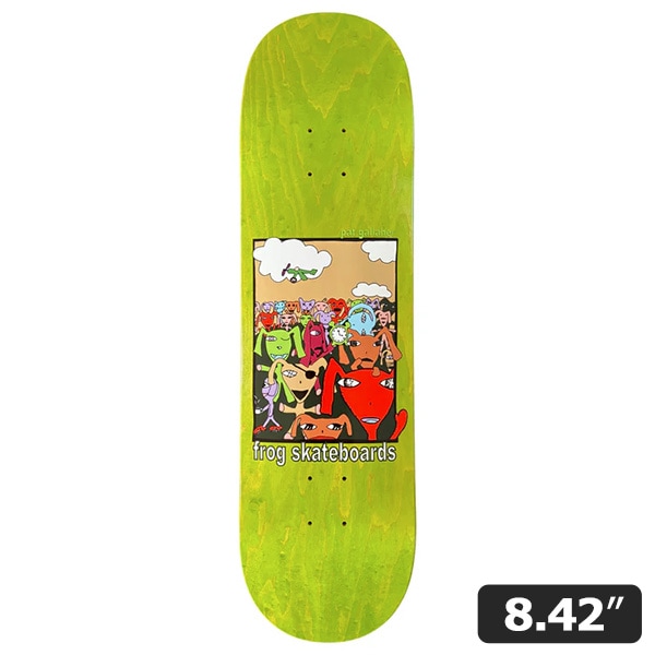 【FROG】Pat Gallaher PARTY MONSTER 8.42インチ　フロッグ スケートボード スケボー デッキ SKATEBOARD DECK