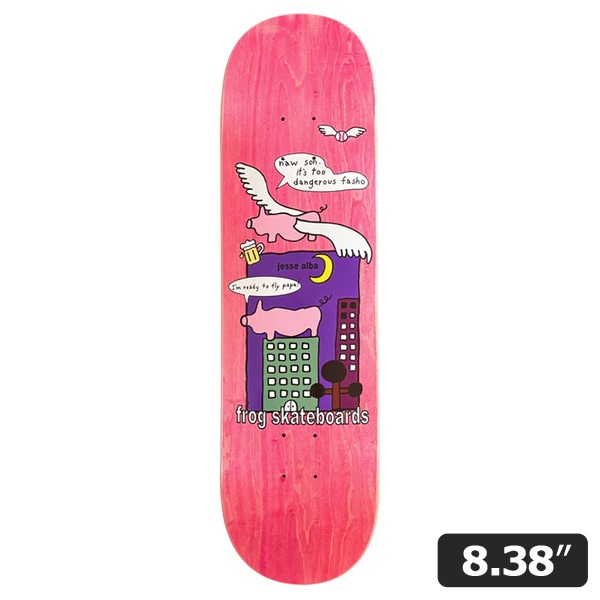 【FROG】Jesse Alba PAPA KNOWS BEST 8.38インチ　フロッグ スケートボード スケボー デッキ SKATEBOARD DECK