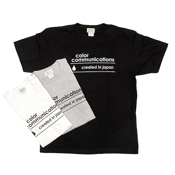 【COLOR COMMUNICATIONS】T-SHIRT / CREATED IN JAPAN カラーコミュ二ケーションズ Tシャツ  スケートボード スケボー SKATEBOARD