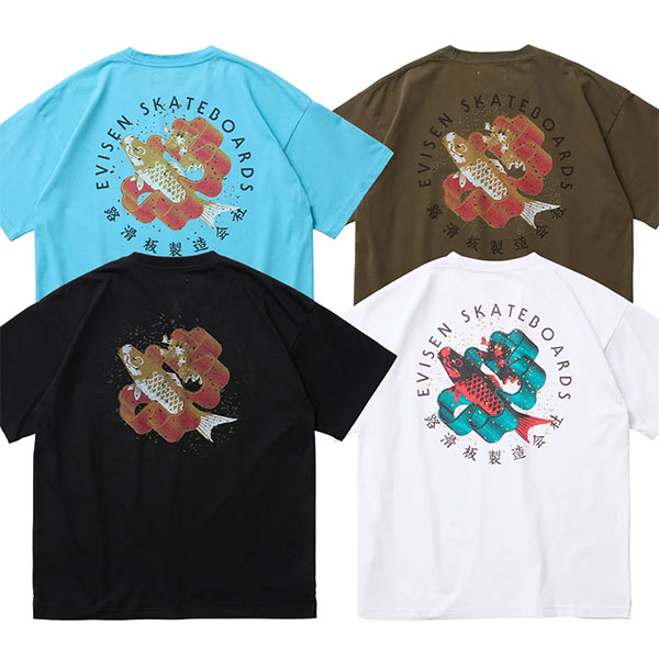 【Evisen】EVI TARO TEE　エビセン Tシャツ スケートボード スケボー SKATEBOARD