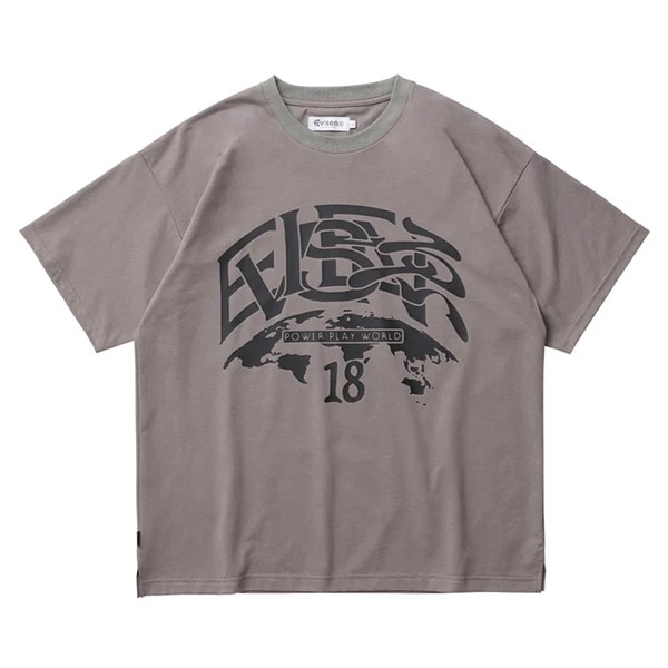 【Evisen】POWER PLAY WORLD TEE エビセン Tシャツ スケートボード スケボー SKATEBOARD