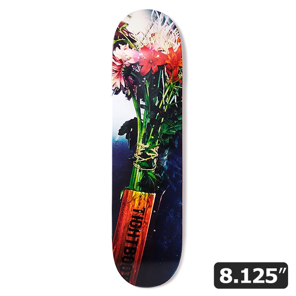 【TIGHTBOOTH】FLOWER 8.125インチ　タイトブース スケートボード スケボー デッキ  SKATEBOARD DECK