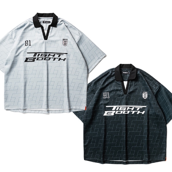 【TIGHTBOOTH】JERSEY OPEN POLO　タイトブース ジャージー ポロ スケートボード スケボー SKATEBOARD