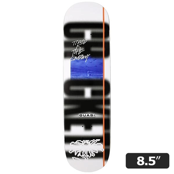 【QUASI】Gilbert Crockett TIME IS 8.5インチ　クワジー スケートボード スケボー デッキ SKATEBOARD DECK