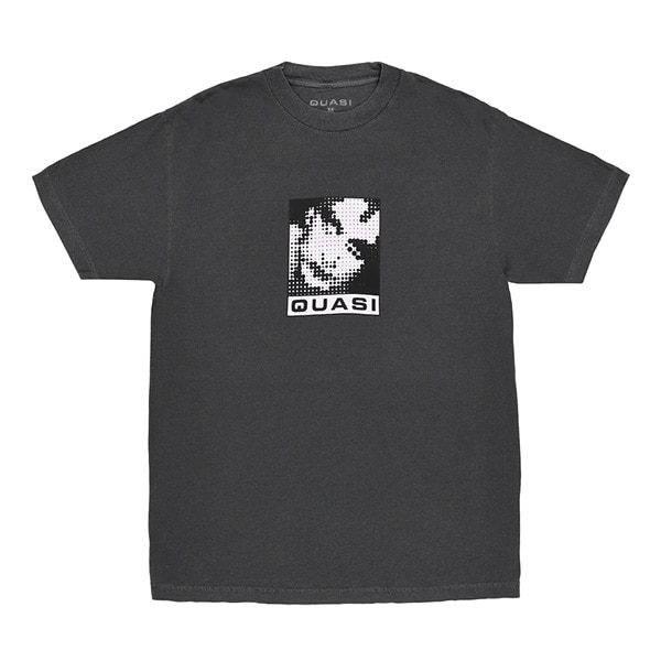 【QUASI】GLAM TEE faded black　クワジー スケートボード スケボー Tシャツ SKATEBOARD
