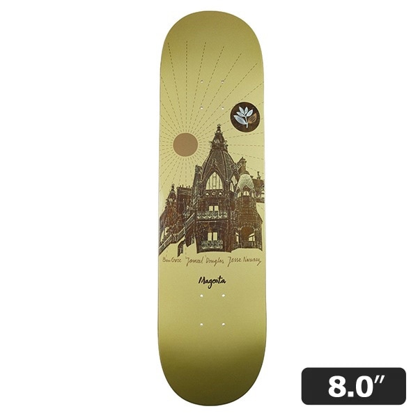 【MAGENTA】Jameel Douglas & Ben Gore & Jesse Narvaez ROOFTOP 8.0インチ　マジェンタ スケートボード スケボー デッキ  SKATEBOARD DECK