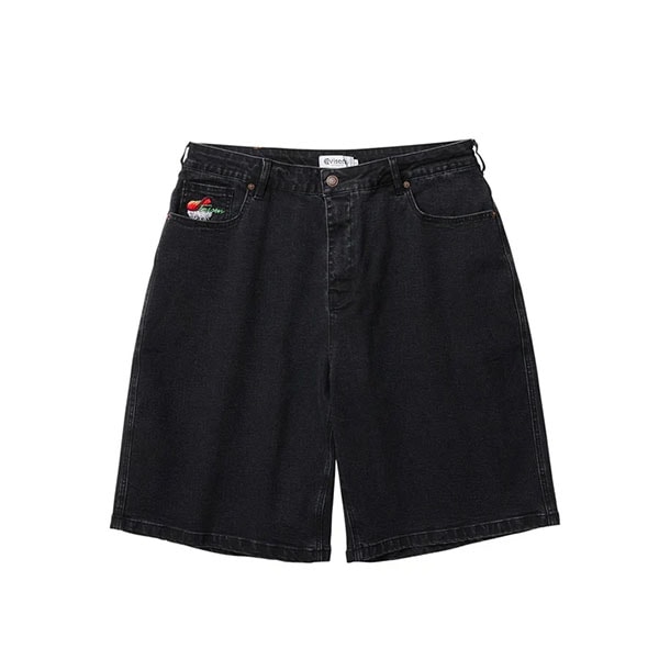 【Evisen】SUSHI DENIM SHORTS カラー：black　エビセン ショーツ デニム スケートボード スケボー SKATEBOARD