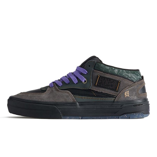 【VANS×EVISEN】SKATE HALF CAB WAFFLECUP evisen black　バンズ シューズ 靴 スニーカー スケートボード スケボー  SKATEBOARD SHOES