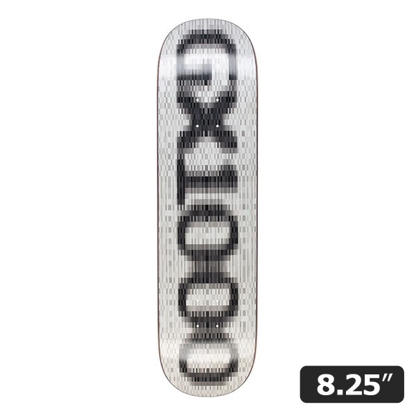 【GX1000】OG LOGO BLUR WHITE 8.25インチ　ジーエックス スケートボード スケボー デッキ  SKATEBOARD DECK