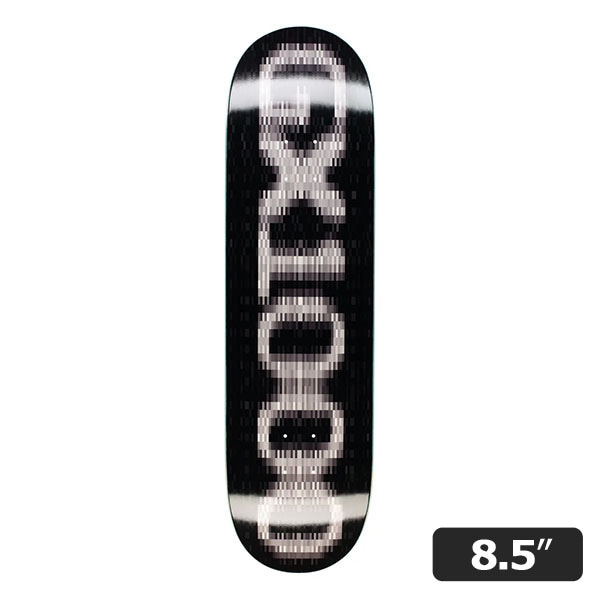 【GX1000】OG LOGO BLUR BLACK 8.5インチ　ジーエックス スケートボード スケボー デッキ  SKATEBOARD DECK