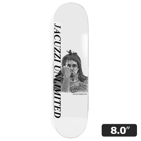 【JACUZZI】Louie Barletta Later 8インチ ジャグジー スケートボード スケボー デッキ  SKATEBOARD DECK