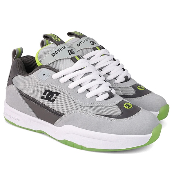 【DC Shoe】 John Shanahan JS2 カラー：dark grey/grey lime (021) 　ディーシー ジョン・シャナハン スケートボード スケボー シューズ 靴 スニーカー SKATEBOARD SHOES