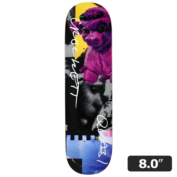 【QUASI】Gilbert Crockett COW 8.0インチ　クワジー スケートボード スケボー デッキ SKATEBOARD DECK