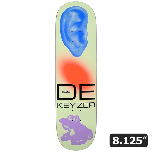 【QUASI】Bobby De Keyzer EAR 8.125インチ　クワジー スケートボード スケボー デッキ SKATEBOARD DECK