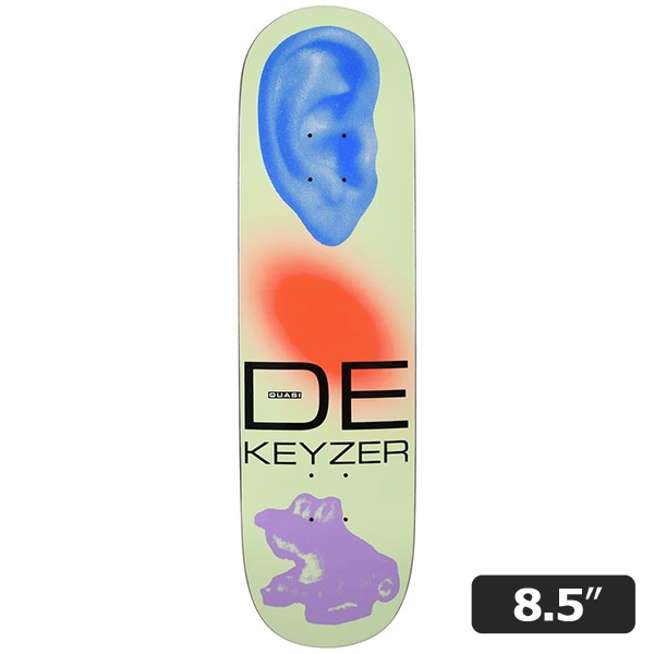 【QUASI】Bobby De Keyzer EAR 8.5インチ　クワジー スケートボード スケボー デッキ SKATEBOARD DECK