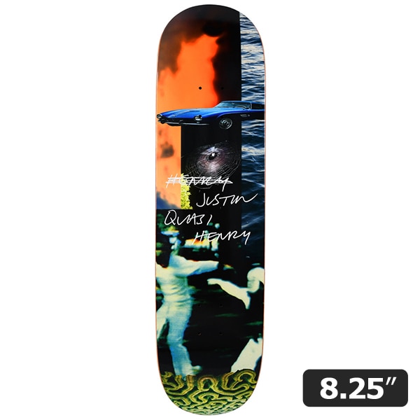 【QUASI】Justin Henry AUTOBAHN 8.25インチ　クワジー スケートボード スケボー デッキ SKATEBOARD DECK
