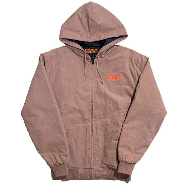【ANTI HERO】BASIC EAGLE RIPSTOP JACKET Brown アンチヒーロー Tシャツ スケートボード スケボー SKATEBOARD