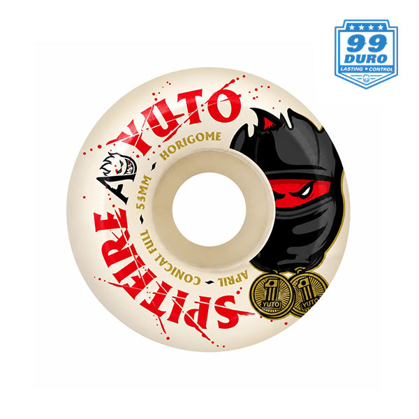 SPITFIRE】F4 CONICAL FULL YUTO HORIGOME PRO NATURAL 99DU 54mm