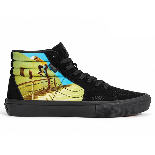【VANS×Atiba Jefferson】SKATE SK8-HI by Atiba Jefferson カラー：atiba black/multi　バンズ アティバ・ジェファーソン シューズ 靴 スニーカー スケートボード スケボー  SKATEBOARD SHOES
