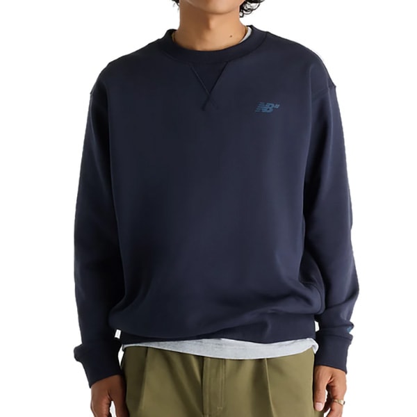 【NEW BALANCE NUMERIC】FRENCH TERRY CREW カラー:dark night (DNT) ニューバランス ヌメリック スウェットシャツ クルーネック スケートボード スケボー SKATEBOARD