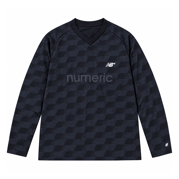 【NEW BALANCE NUMERIC】NB NUMERIC L/S TEAM JERSEY  MT62706VDNT カラー： dark night (DNT)　ニューバランス ジャージ スケートボード スケボー SKATEBOARD