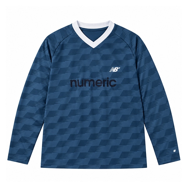 【NEW BALANCE NUMERIC】NB NUMERIC L/S TEAM JERSEY MT62706VAA4 カラー： magic blue (AA4)　ニューバランス ジャージ スケートボード スケボー SKATEBOARD