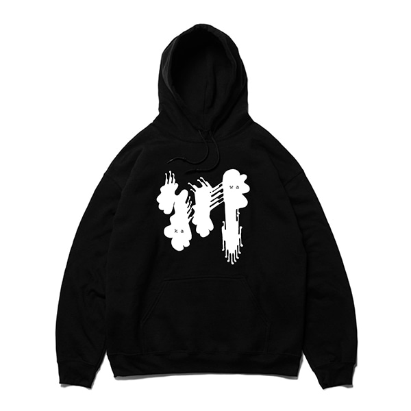 【川】BIGLOGO HOODIE 黒 パーカー スケートボード スケボー SKATEBOARD