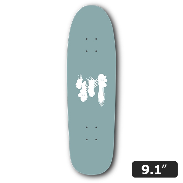 【川】LOGO 9.1インチ カワ スケートボード スケボー デッキ  SKATEBOARD DECK