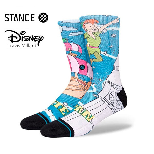 【STANCE】PETER PAN by Travis スタンス ソックス 靴下 スケートボード スケボー SKATEBOARD