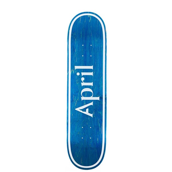 APRIL】OG LOGO BLUE INVERT 7.25インチ エイプリル デッキ キッズ