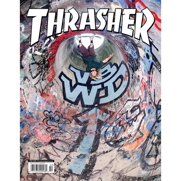 THRASHER】FEBRUARY 2026 ISSUE #547 2026.2月号 スラッシャー