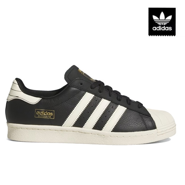 adidas skateboarding】SUPERSTAR 80 ADV KK5003 core black/cream