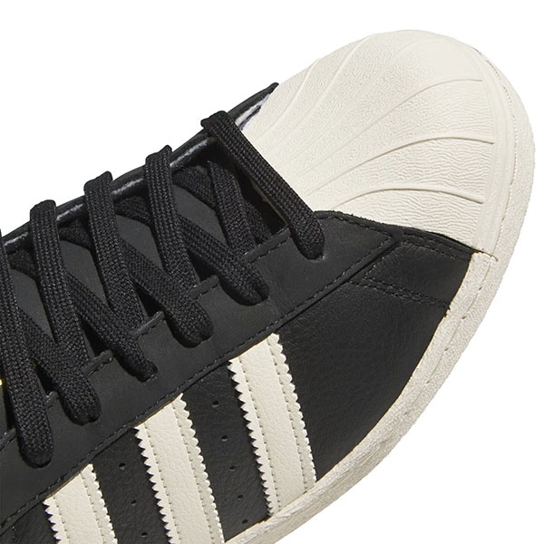 【adidas skateboarding】SUPERSTAR 80 ADV KK5003 カラー:core black/cream white/gold metallic アディダス スケボー シューズ 靴 スニーカー SKATEBOARD SHOES