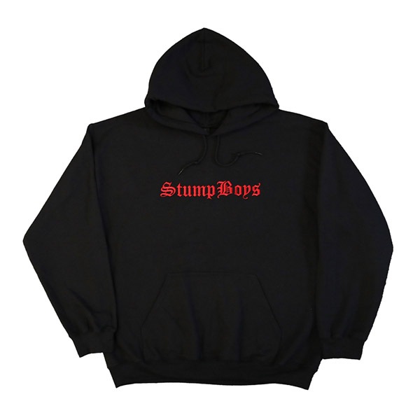 【STUMPBOYS】OG LOGO HOODIE black スタンプボーイズ パーカー スケートボード スケボー SKATEBOARD