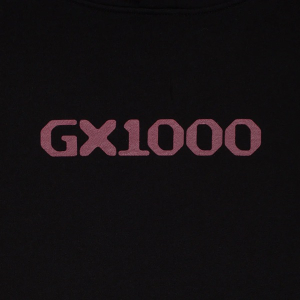 【GX1000】OG LOGO HOODIE black/burgundy ジーエックス キャップ スケボー スケートボード SKATEBOARD DECK