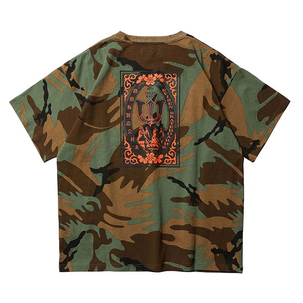 【Evisen】CLUB MATCH TEE evi camo　エビセン Tシャツ スケートボード スケボー SKATEBOARD
