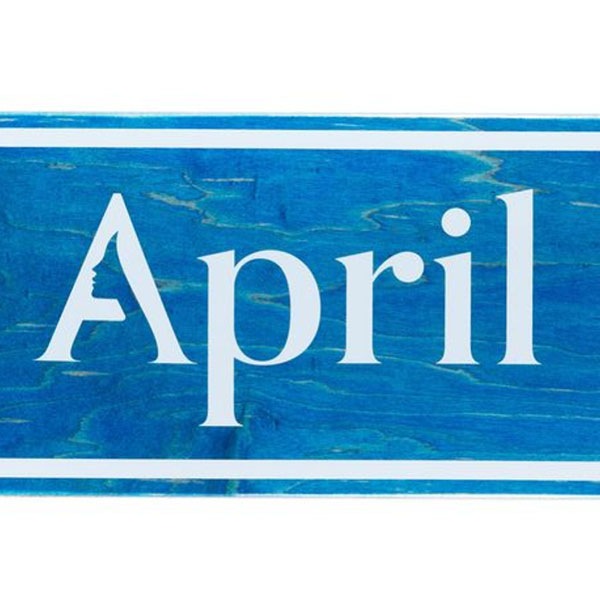 APRIL】OG LOGO BLUE INVERT 7.5インチ エイプリル デッキ キッズ