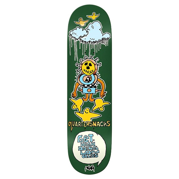 KROOKED×QUATERSNACKS】GET HIGH 8.25インチ クルキッド スケート