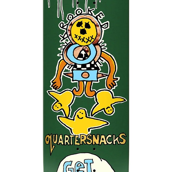 KROOKED×QUATERSNACKS】GET HIGH 8.25インチ クルキッド スケート