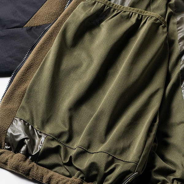 TIGHTBOOTH x 紅桜】NYLON PANEL FLEECE JKT タイトブース ジャケット