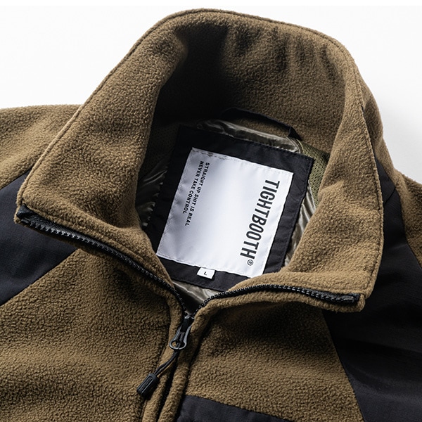 TIGHTBOOTH x 紅桜】NYLON PANEL FLEECE JKT タイトブース ジャケット