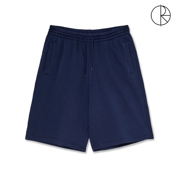 【POLAR】FRANK SWEAT SHORTS dark blue ポーラー パンツ ショーツ スケートボード スケボー SKATEBOARD